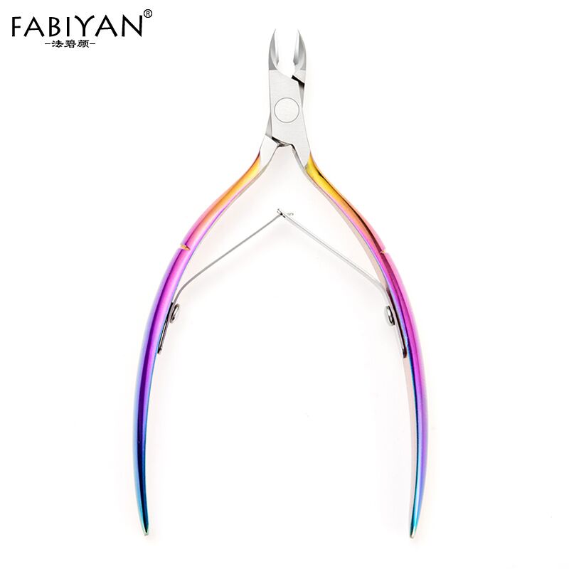 Nail Art Rainbow - Pemotong Gunting Pemotong Kuku Besi Tahan
