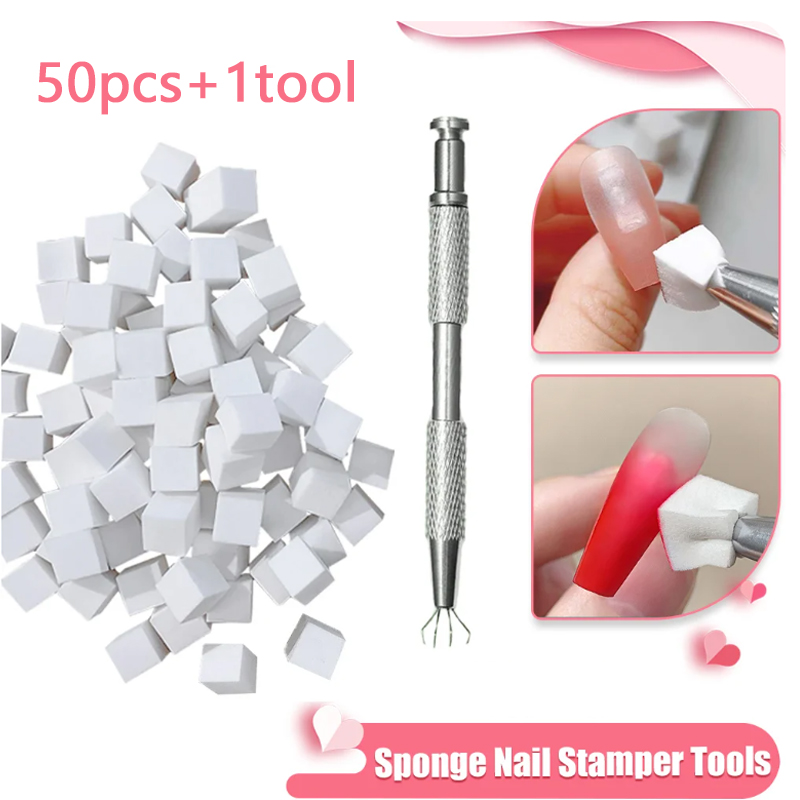 Dip Powder Nail - 50/150 Buah Alat Stempel Seni Kuku