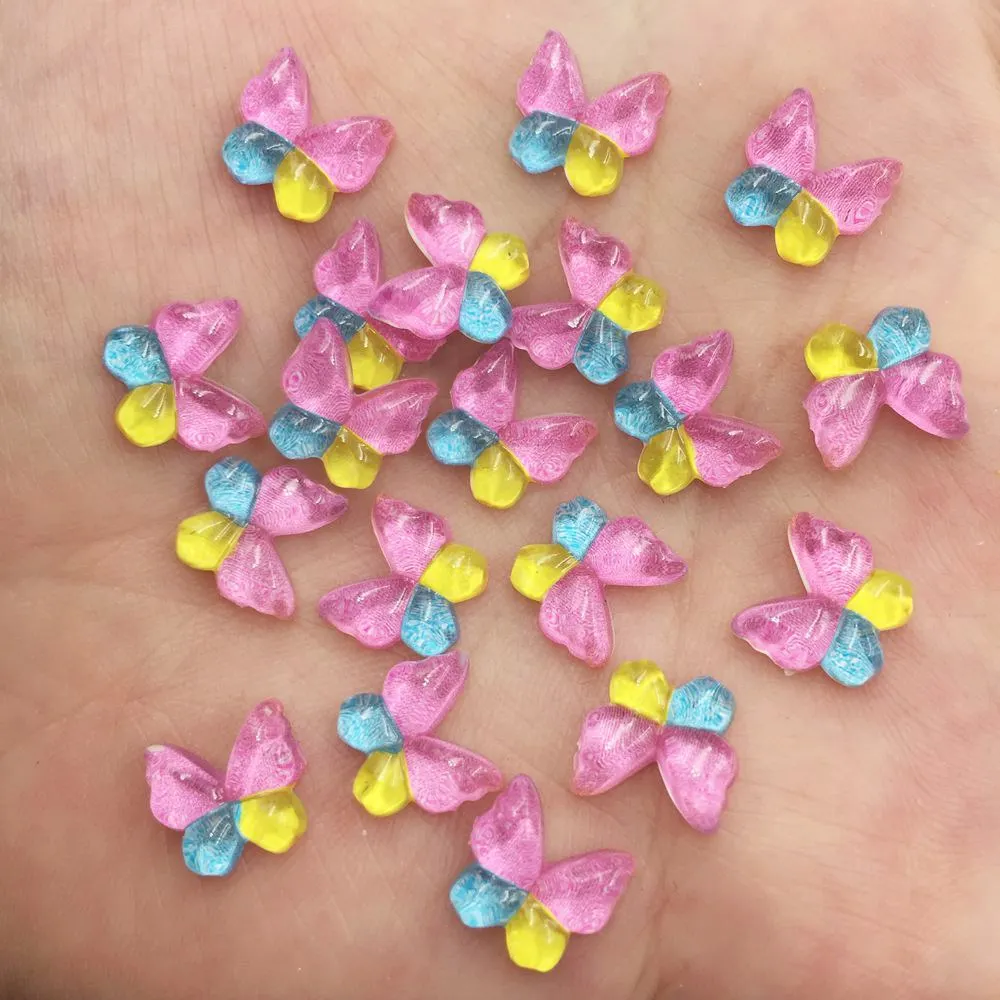 Resin Glitter warna-warni 10mm - Nail Art Quirky ulasan dan harga