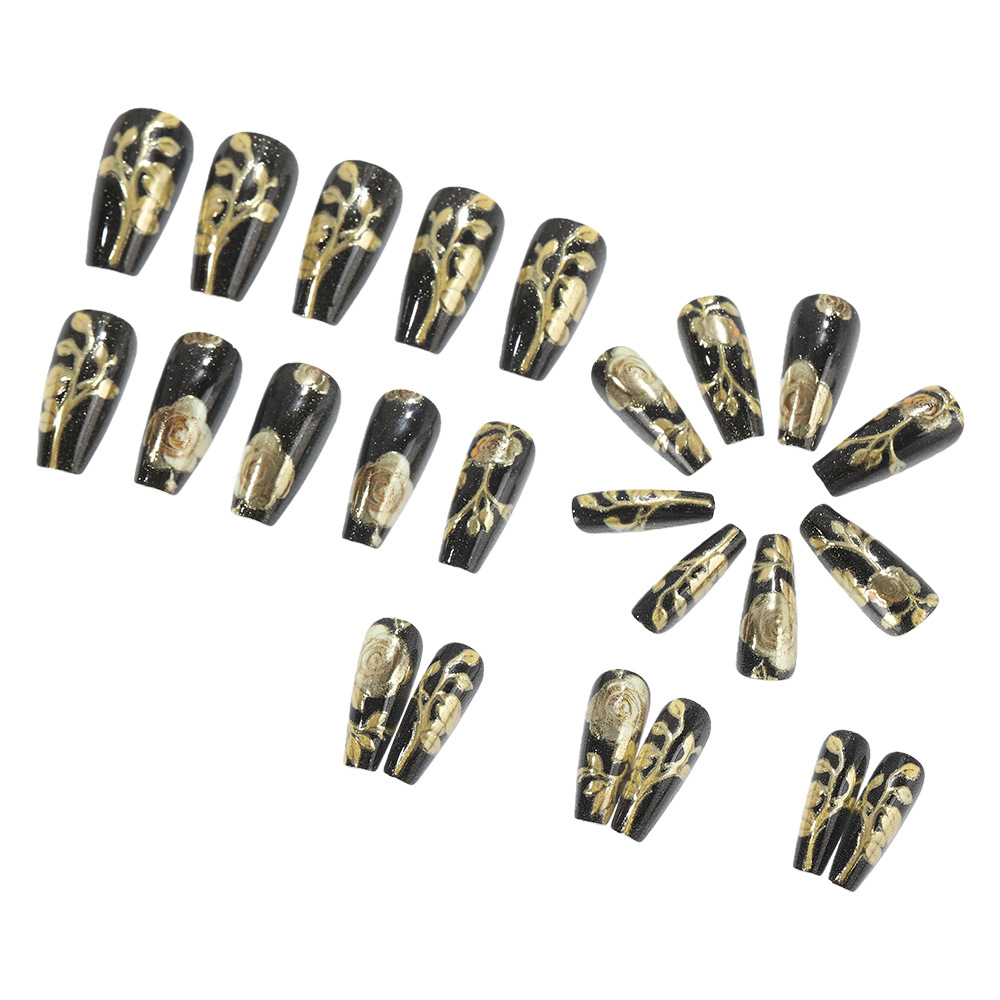 Kuku palsu 3D untuk wanita dan - Nail Art Fake ulasan dan harga