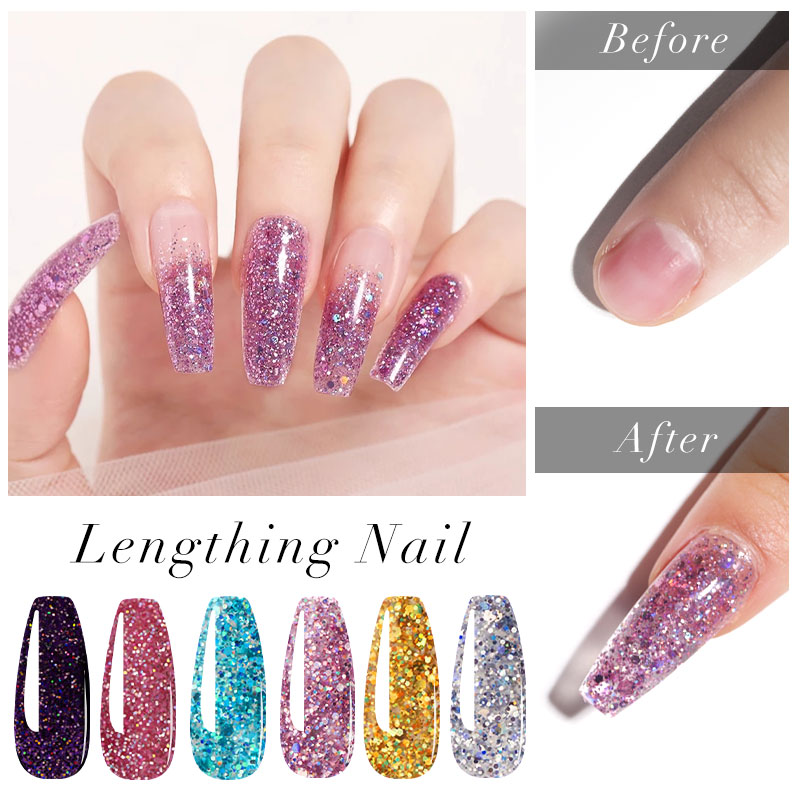 Set lengkap Gel kuku poli deng - Nail Art Full Design ulasan dan harga