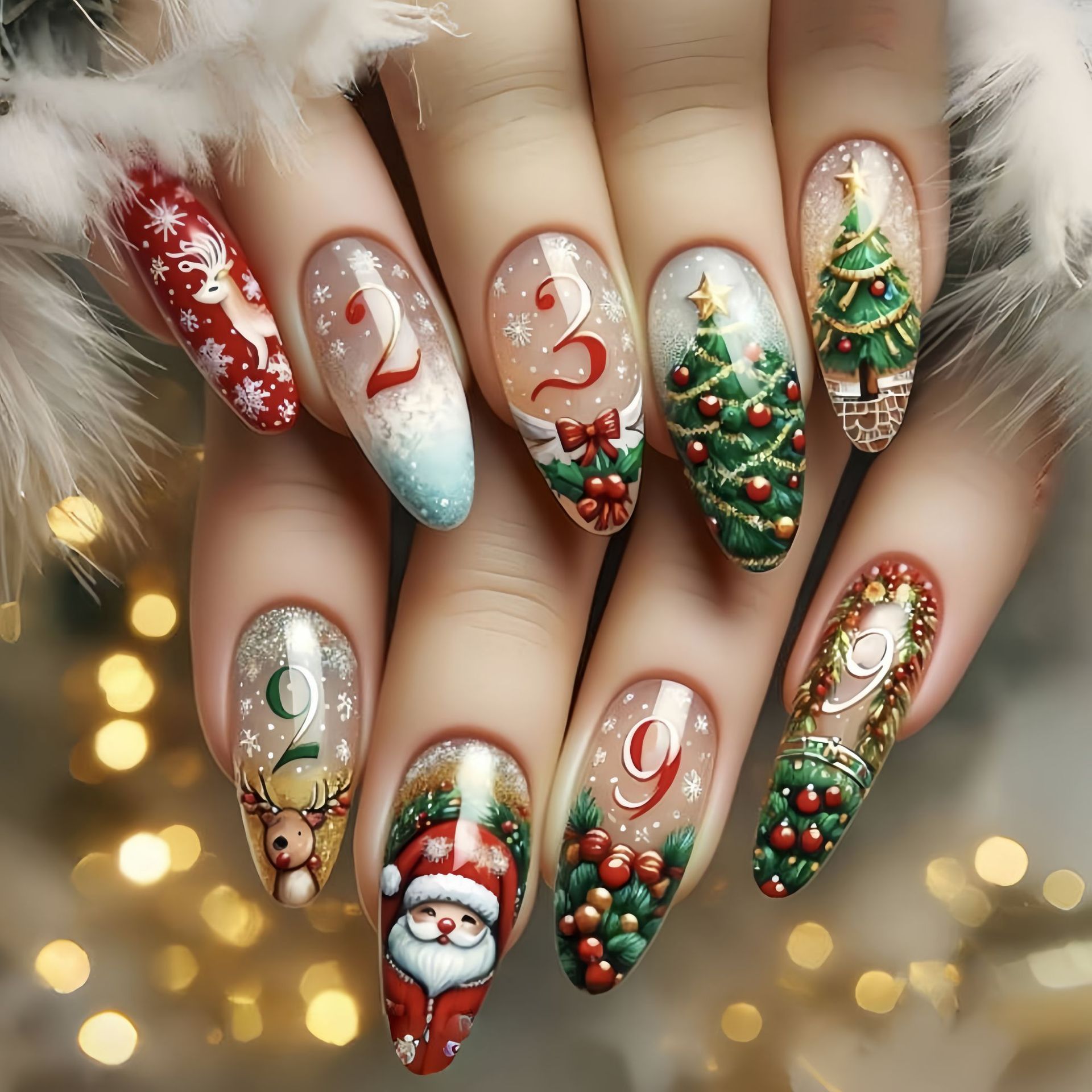 Kuku palsu ukuran sedang untuk - Nail Art Fake ulasan dan harga