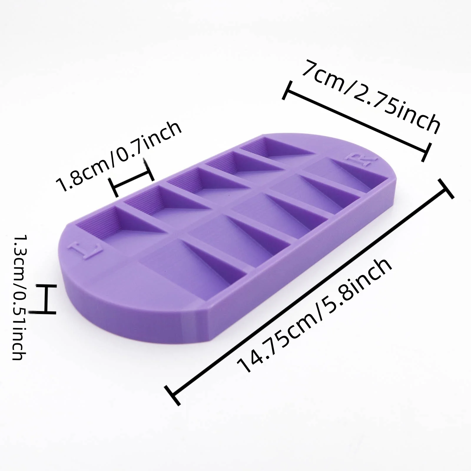 Baki Penyimpanan Tip Kuku 8-Gr - Nail Art Quirky ulasan dan harga