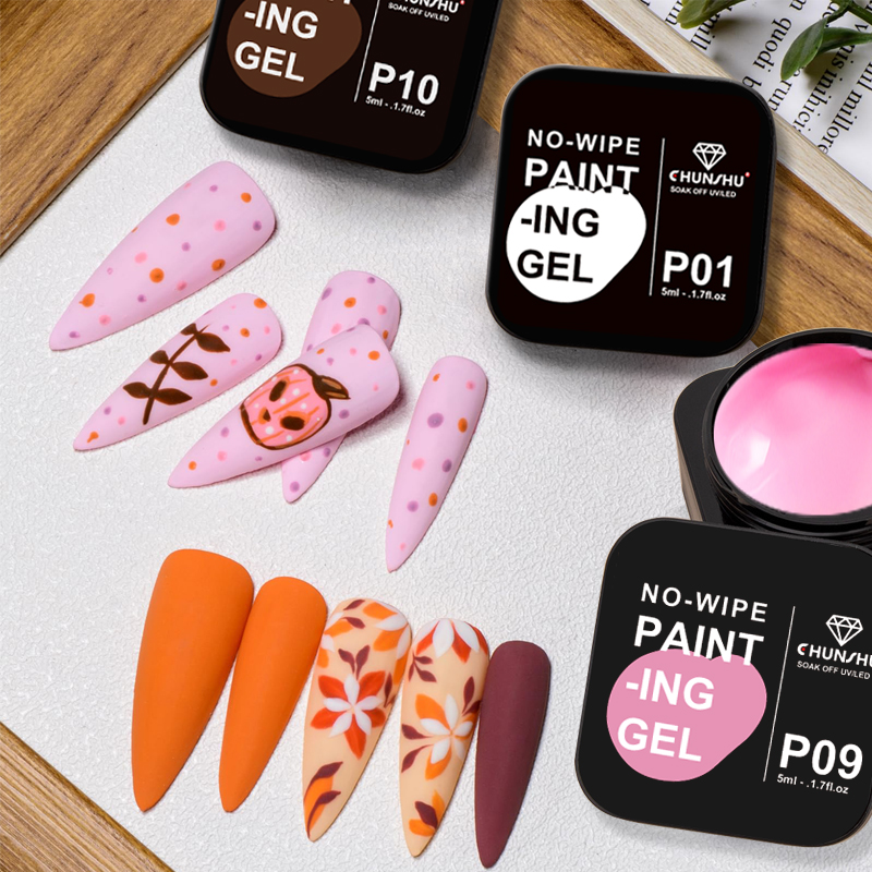 CHUNSHU lukisan Gel semi-solid - Nail Art Full Design ulasan dan harga