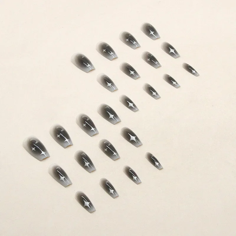Kuku palsu perempuan cantik de - Nail Art Full Design ulasan dan harga