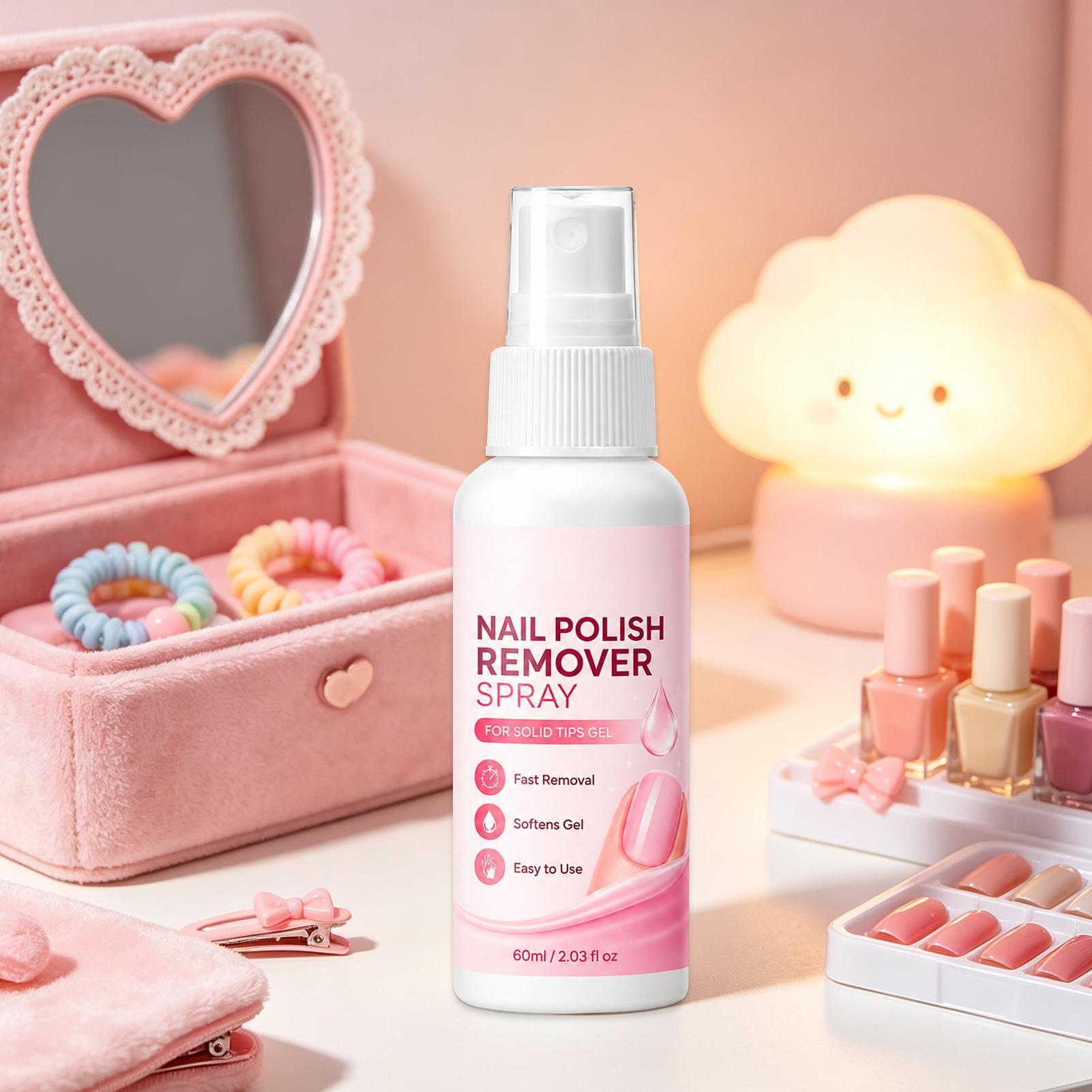 Semprotan Penghapus Kuku 60ml  - Nail Art Fake ulasan dan harga