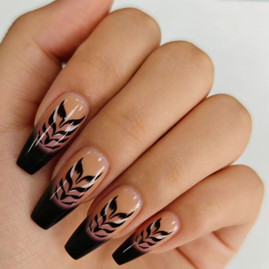 Kuku palsu sedang untuk wanita - Nail Art Full Design ulasan dan harga
