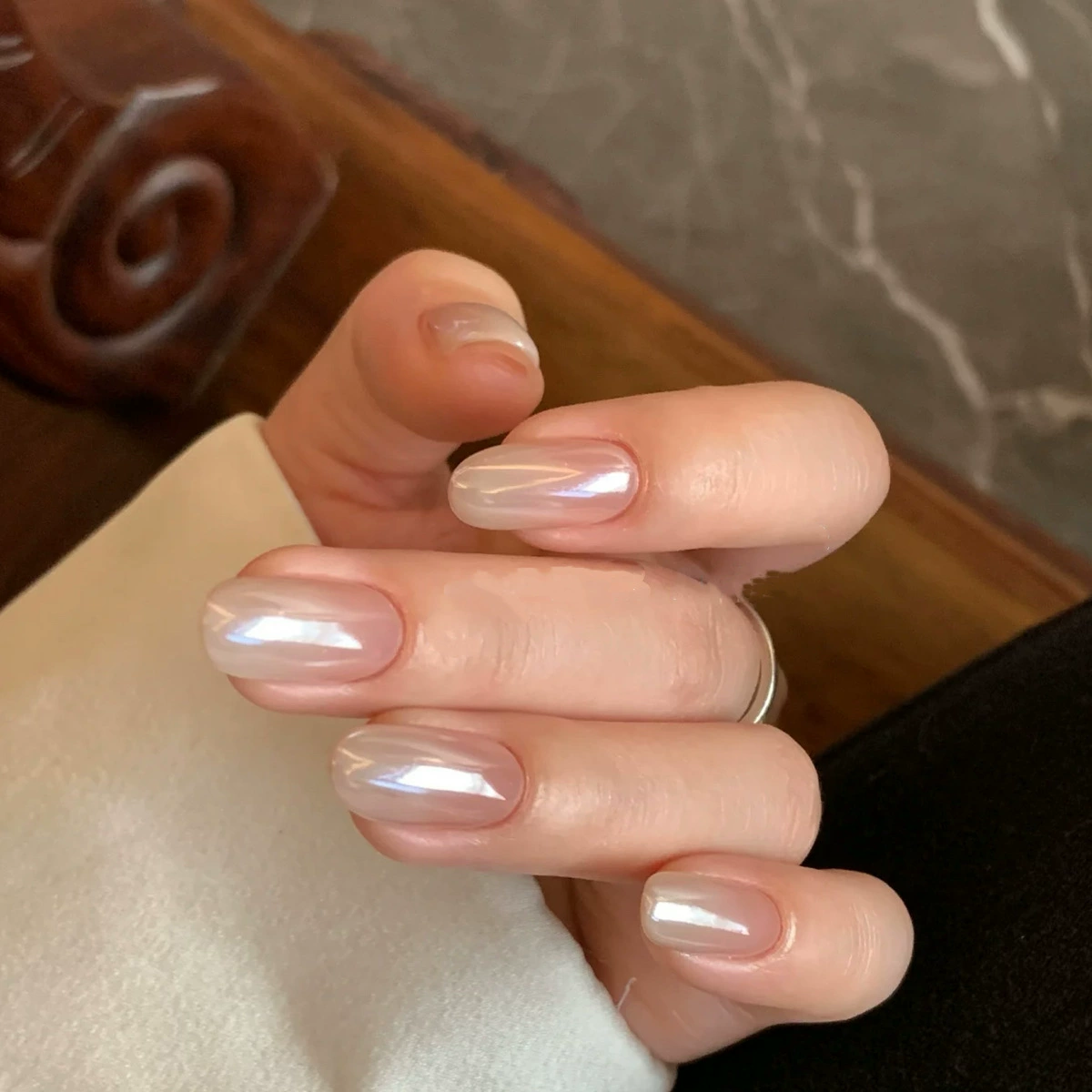 10 Buah Kuku Tekan Almond Buat - Nail Art Fake ulasan dan harga
