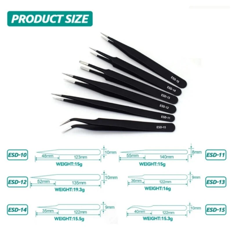 Penjepit hitam lurus melengkun - Nail Art Quirky ulasan dan harga