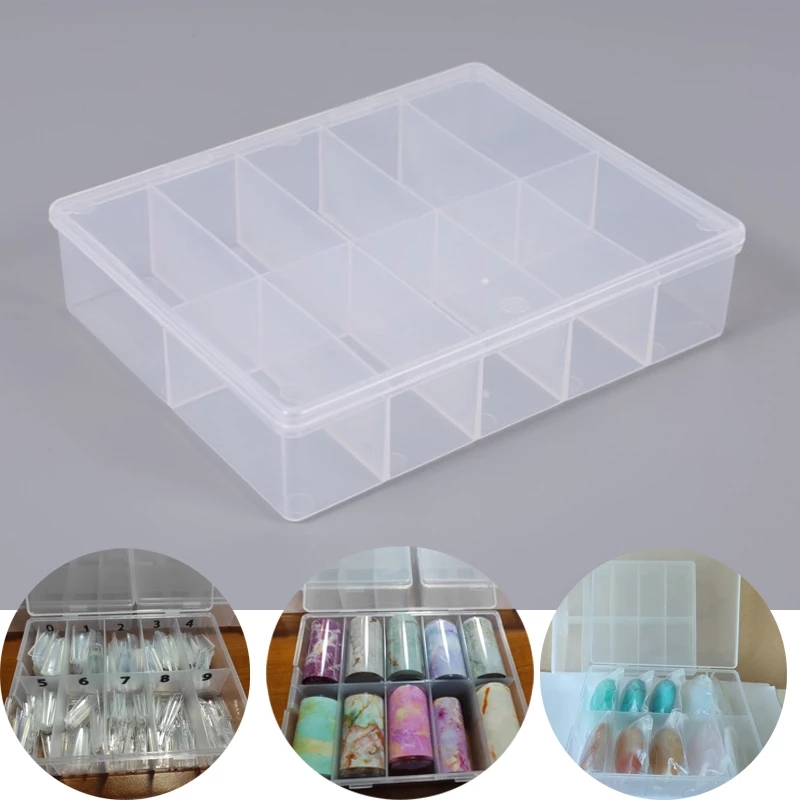 10 Grid Kotak Penyimpanan Beni - Nail Art Quirky ulasan dan harga