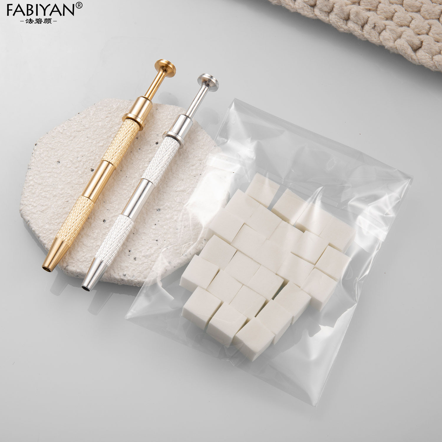 50Pcs Alat Stempel Kuku Mini S - Dip Powder Nail ulasan dan harga