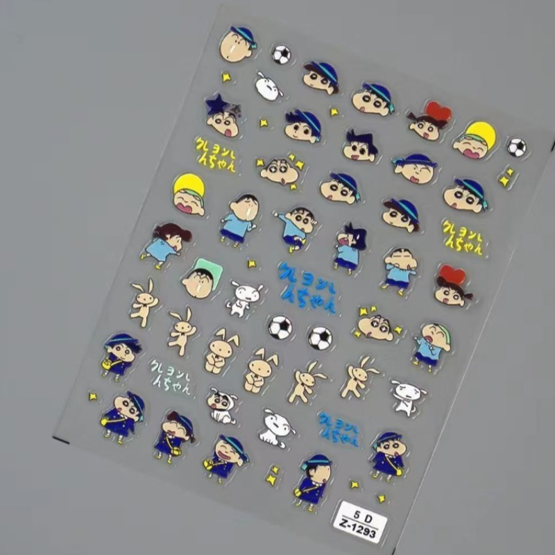Crayon Shin-chan Kertas Kreati - Nail Art Quirky ulasan dan harga