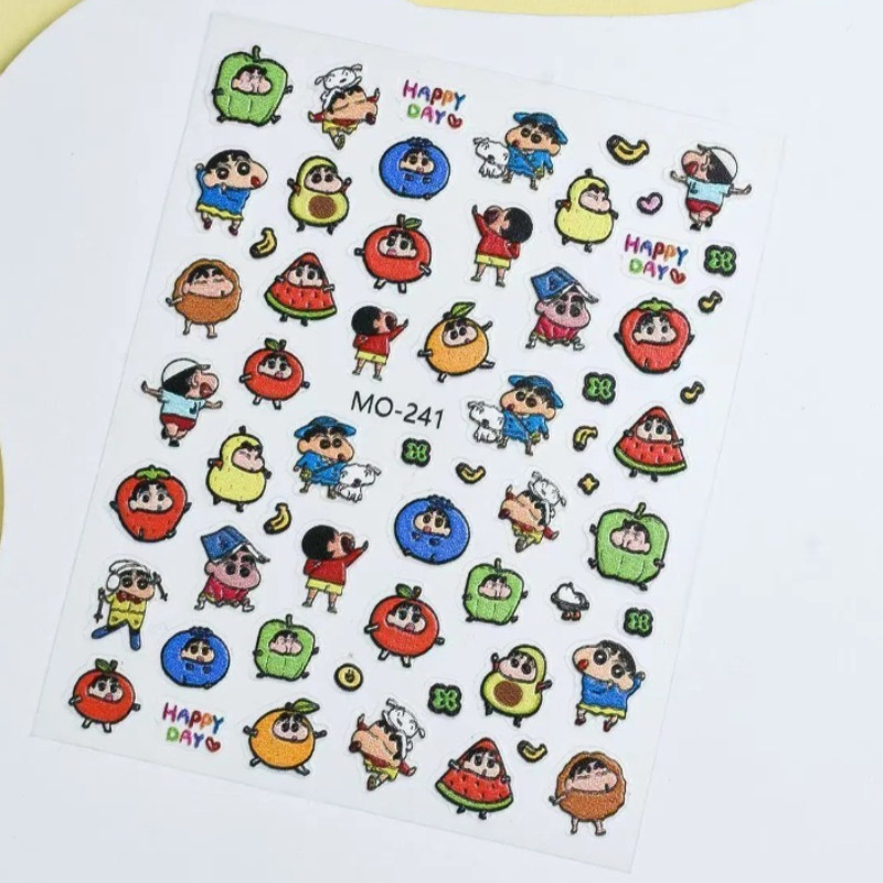 Crayon Shin-chan Kertas Kreati - Nail Art Quirky ulasan dan harga