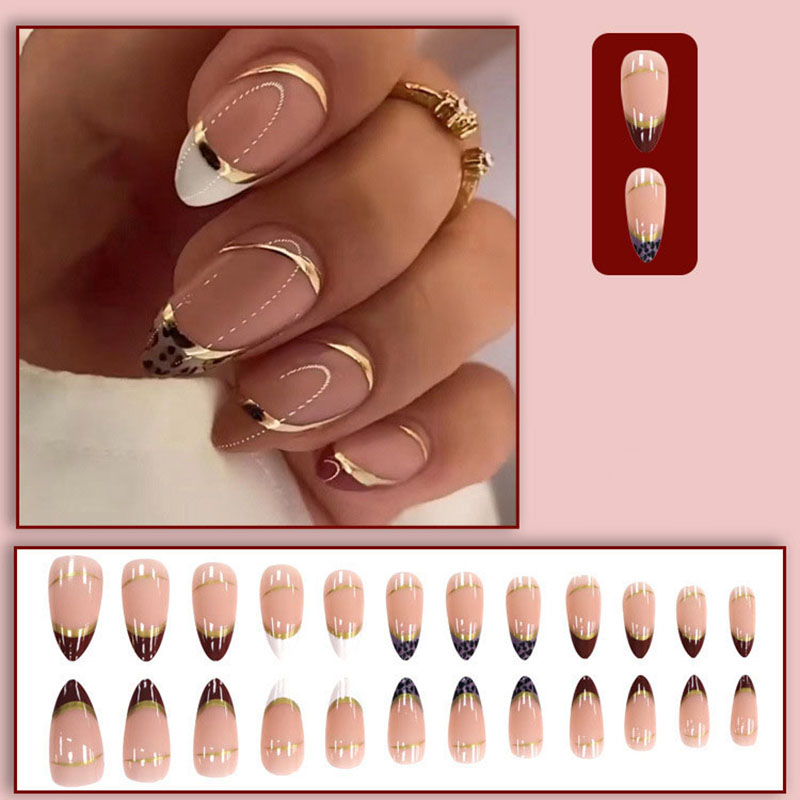 Kuku palsu ukuran sedang untuk - Nail Art Full Design ulasan dan harga
