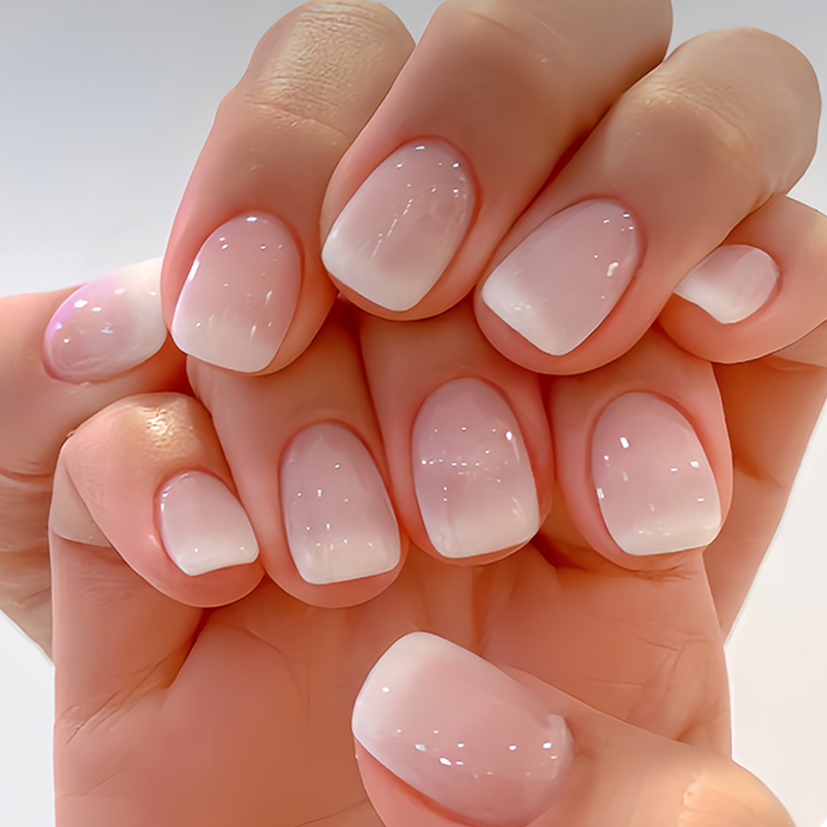 24Pcs Kuku Palsu Ballet Glitte - Nail Art Fake ulasan dan harga